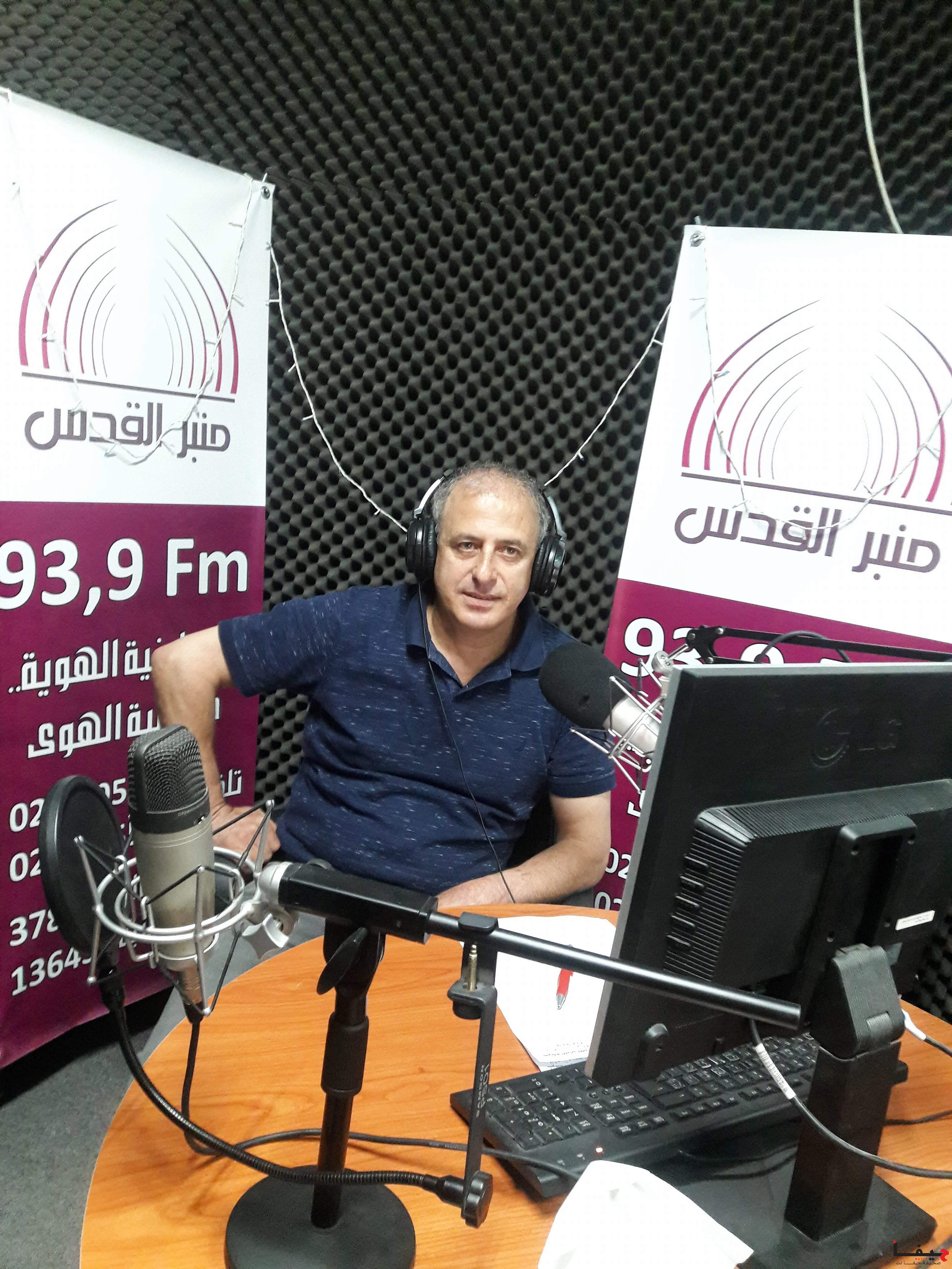 عفيف شليوط في لقاء خاص مع إذاعة منبر القدس