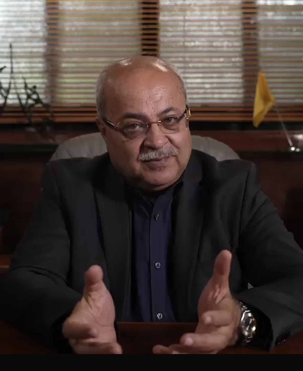 *رئيس كتلة القائمة المشتركة د. أحمد الطيبي يعرض في خطاب خارطة طريق القائمة المشتركة بعد الانتخابات:*