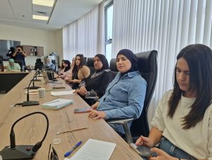 انطلاق الزيارة الميدانية لشبكة الرياديات في مركز مساواة بلقاء مع رئيس المجلس المحلي جسر الزرقاء الشيخ مراد عماش.